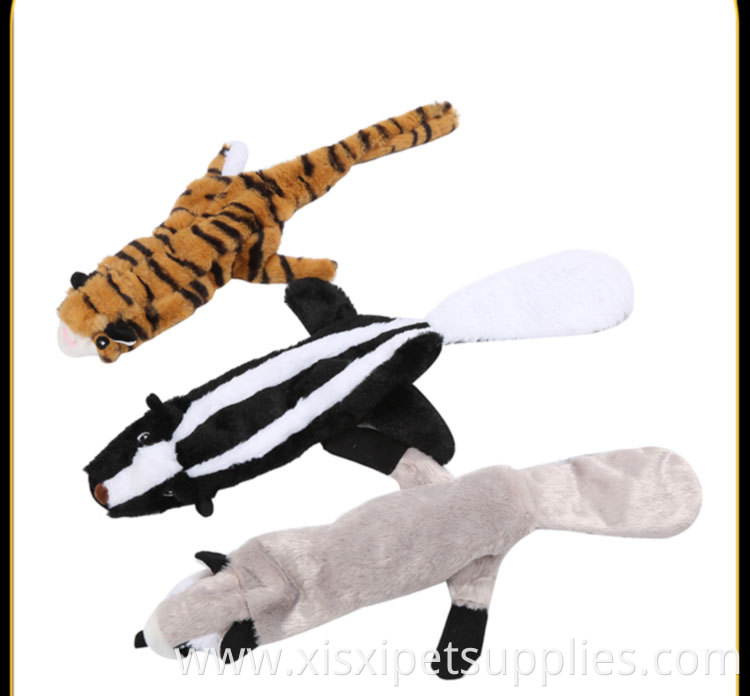 Dog Toy Squeaky No Stuffing Pet Playing Toy Durable Set 3 Plush